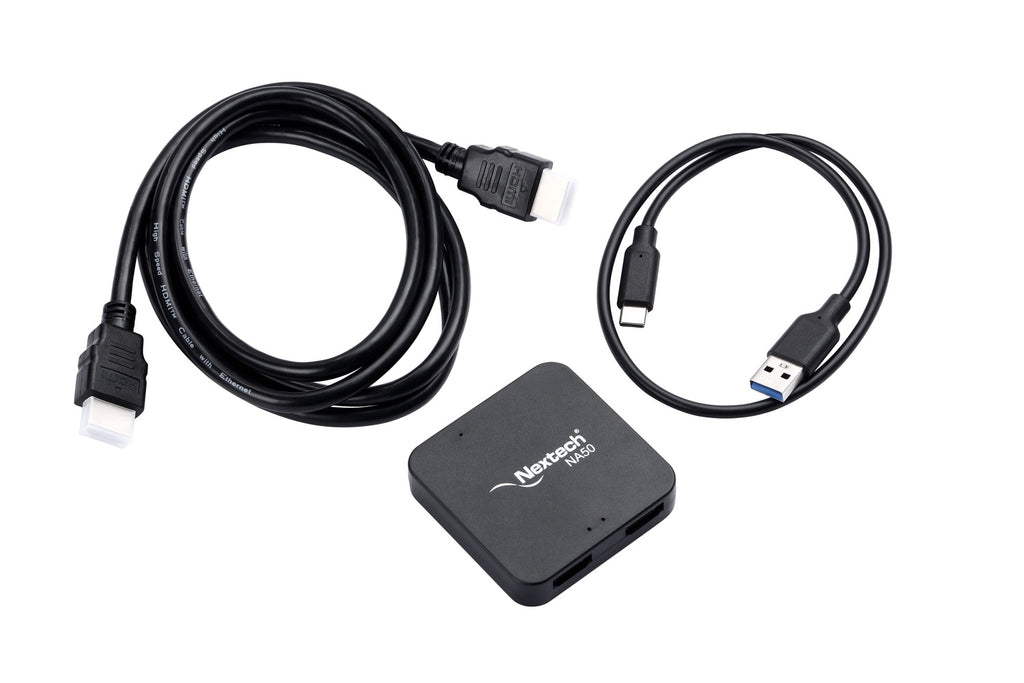 Nextech USB 3.2 Video Capture & Streaming Display Card, Ideal for Gaming, Broadcasting, and Video Recording