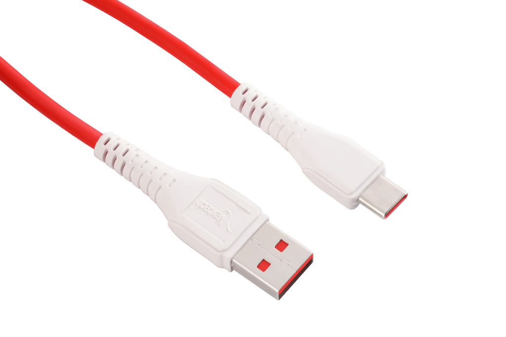 Nextech USB-A to USB-C 65W Fast Charging & Data Cable | VOOC/Dash Compatible, 1M