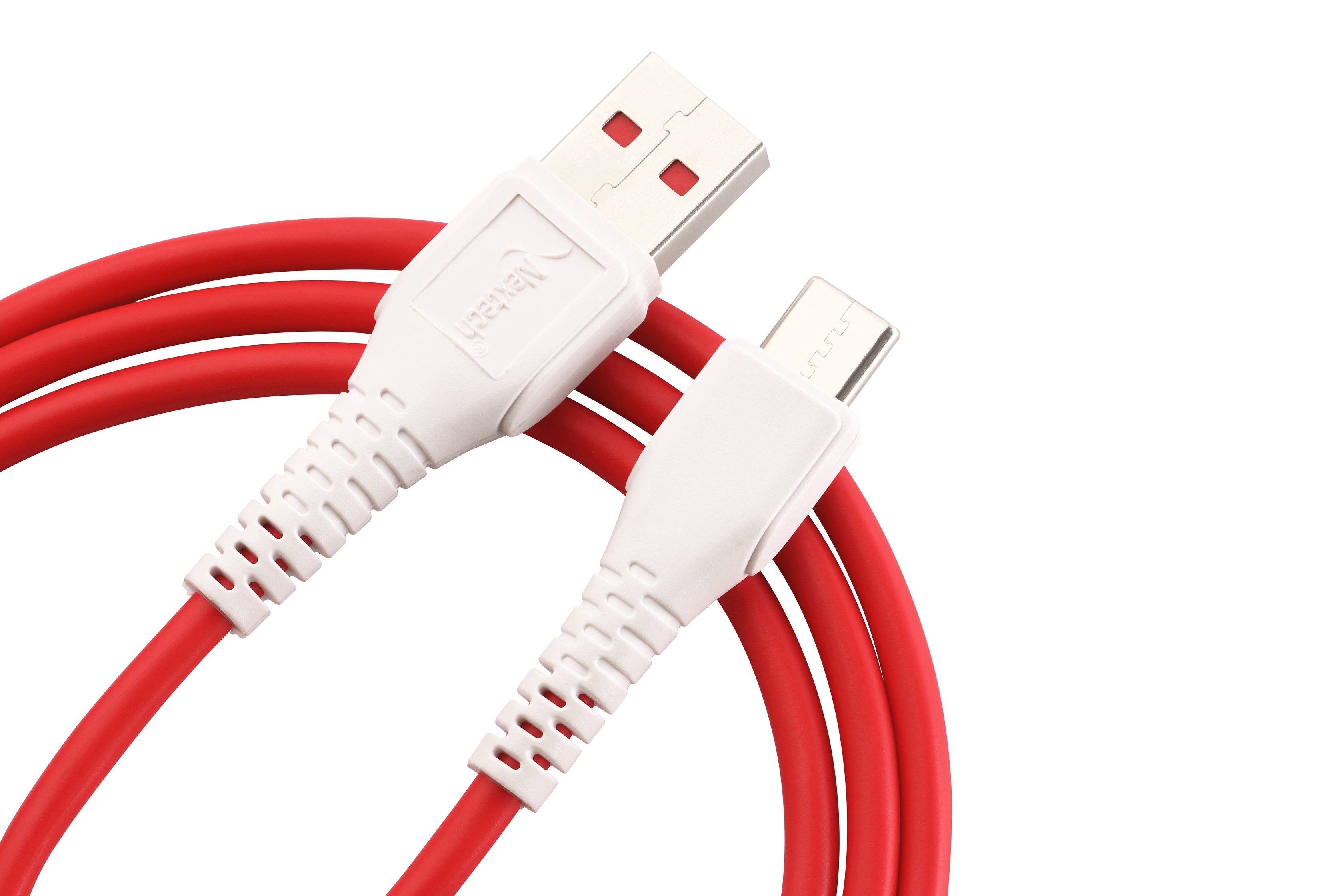 Nextech USB-A to USB-C 65W Fast Charging & Data Cable | VOOC/Dash Compatible, 1M