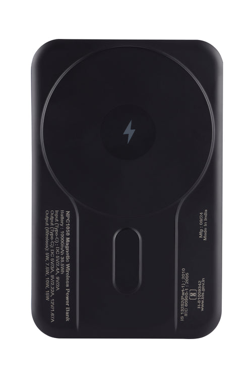 Nextech MagNxt Power Bank 10000mAh – MagSafe, 22.5W Fast Charging & 15W Wireless, LED Indicator