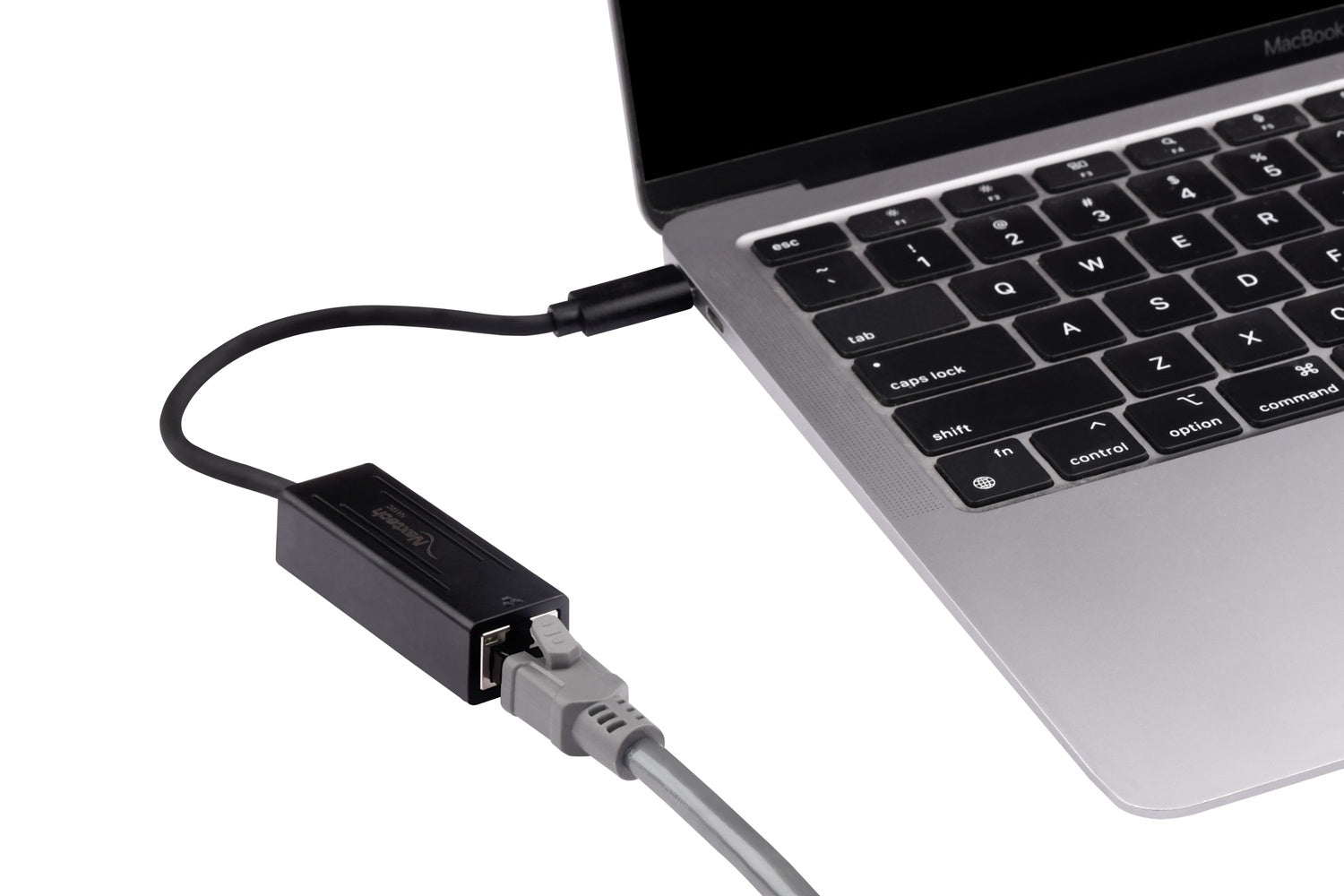 Nextech USB-C Male to RJ45 Gigabit Ethernet Adapter (Black)
