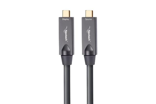 Nextech USB-C to USB-C Gen2 3.2 AOC Cable, 15M, 4K@60Hz, 10Gbps Data Transfer, 60W Power Delivery, Video Conferencing