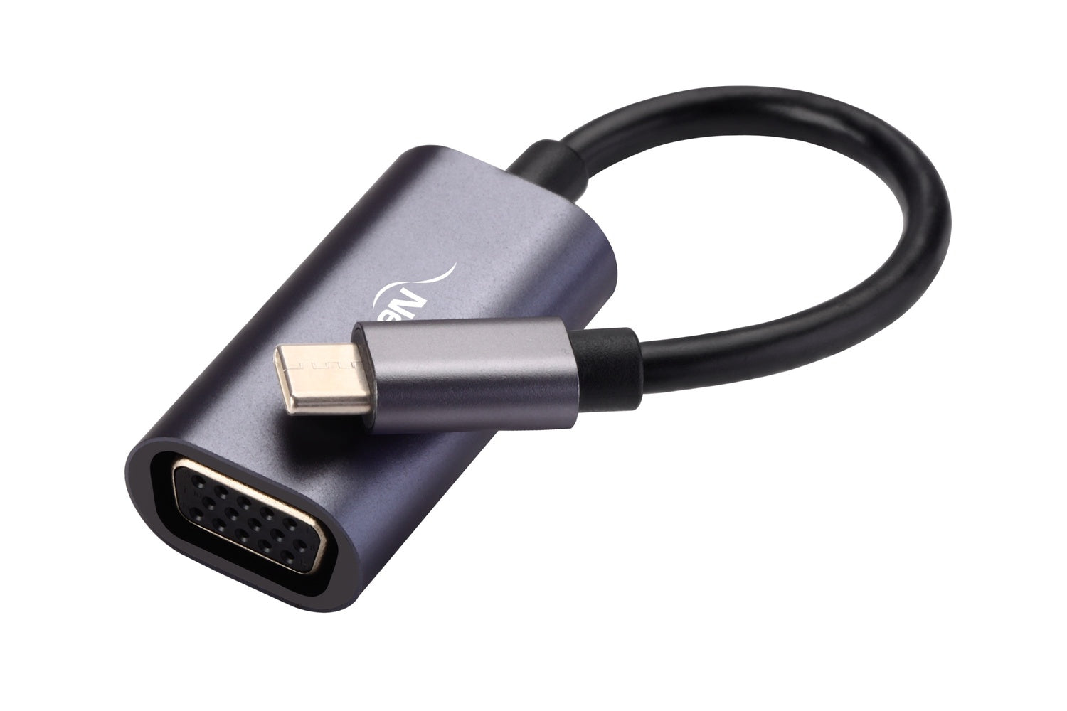 Nextech USB-C to VGA (F) Adapter for Macs, Laptops, PCs, Tablets, and Mobile Phones