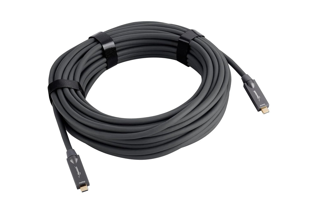 Nextech USB-C to USB-C Gen2 3.2 AOC Cable, 15M, 4K@60Hz, 10Gbps Data Transfer, 60W Power Delivery, Video Conferencing