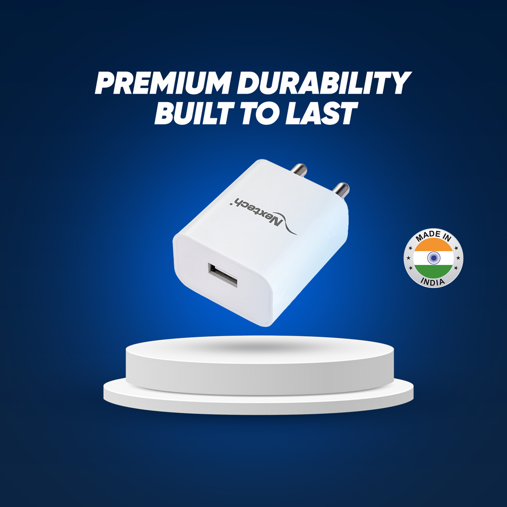 Nextech 22.5W Fast Charging Adapter | QC 3.0 | Type-C | Universal Mobile Charger