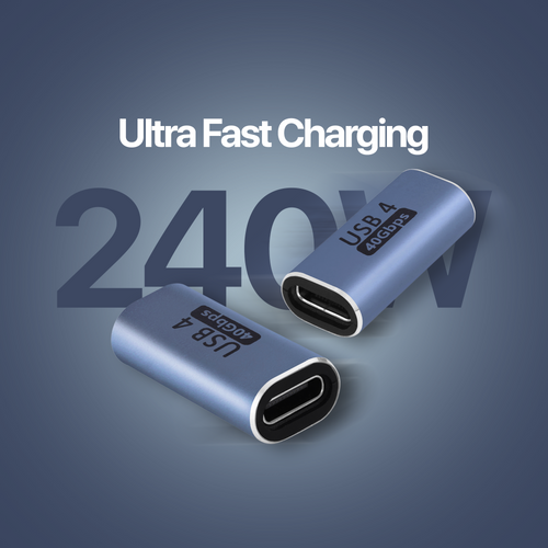 Nextech USB-C F to USB-C F Coupler Extender 40Gbps