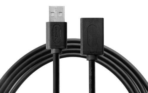Nextech USB 2.0 A-Male to A-Female high-speed extension cable | Compatible with Keyboard, Mouse, Hard Drive, Xbox, Laptop, PC, CCTV, Printer, Camera, Webcam
