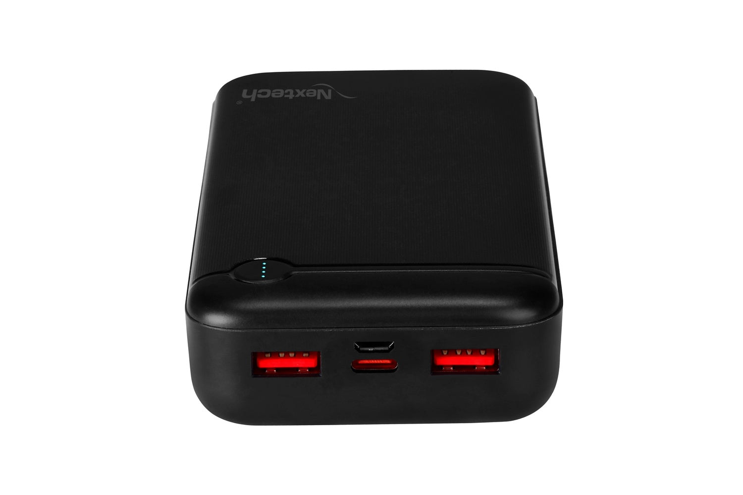 Nextech Hercules 20000mAh Power Bank | 22.5W PDQC Fast Charging | Triple Output (PD + 2USB) & Dual Input (Type-C + Micro USB)