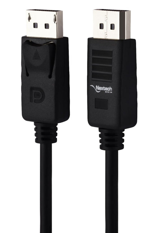Nextech Display Port to Display Port Cable | 4K@60Hz | Compatible With Laptop, PC, Gaming Monitor, Graphics Card