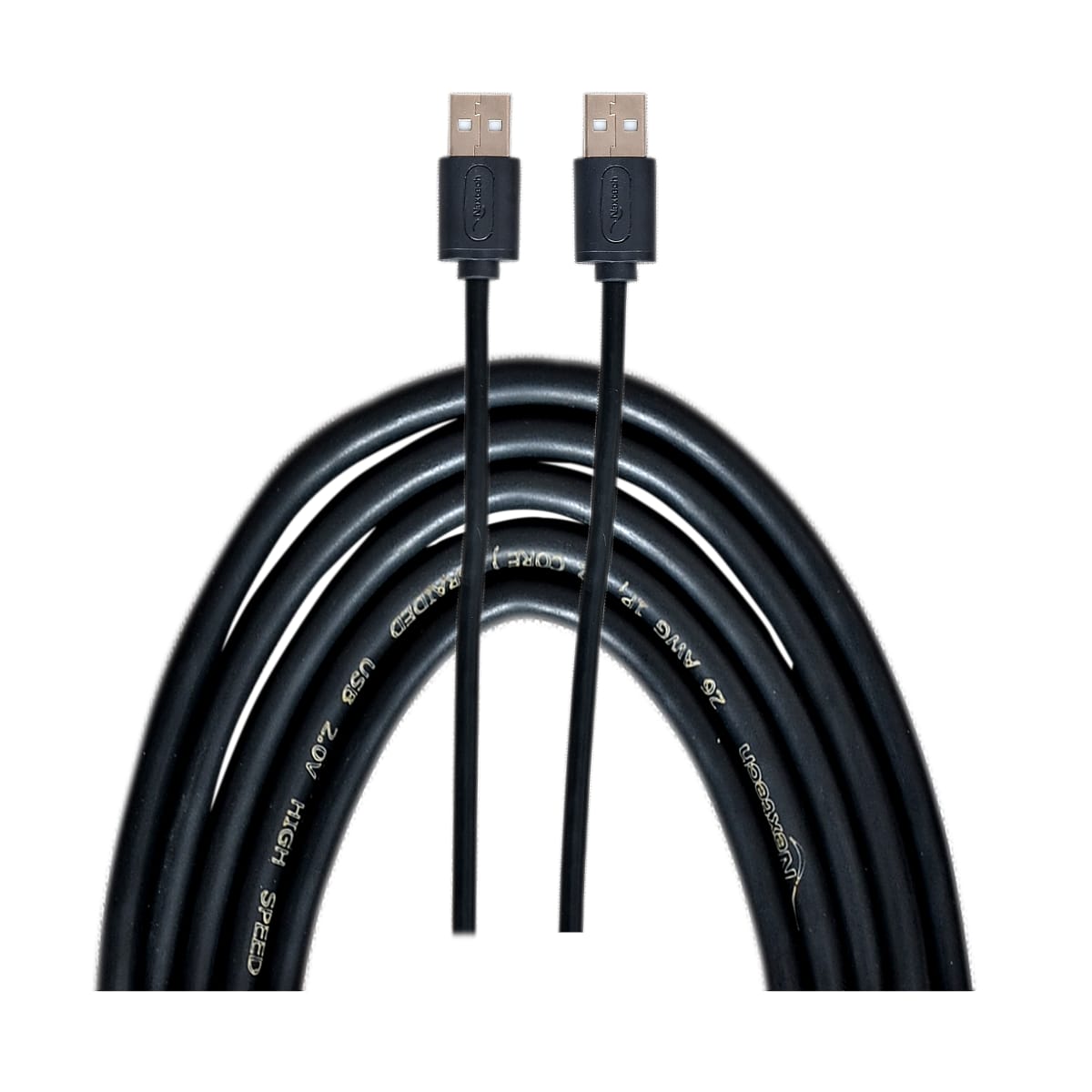 Nextech USB 2.0 Male to Male Shielded Cable| Fast Data Transmission | Interference-Free | Stable & Reliable Connectivity | Ideal for Printers, Scanner, Storage Devices and more