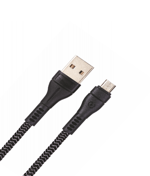 Nextech Braided Micro USB Cable | 28W Fast Charging & High-Speed Data Sync, 1.2M