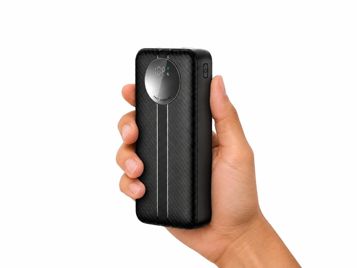 Nextech 20000mAh 35w Powerbank fast charging, Compatible with Laptop,Smartphones