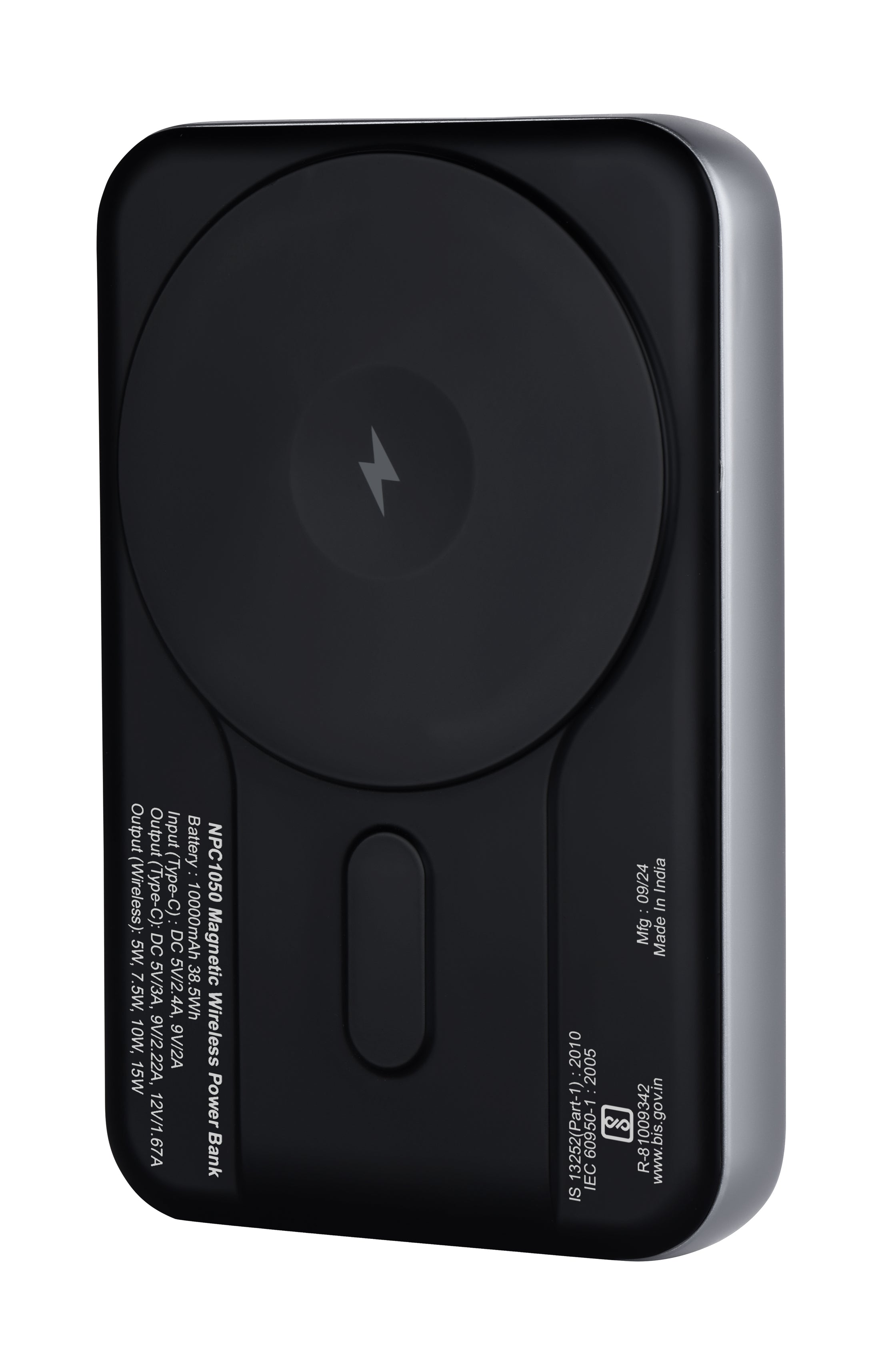 Nextech MagNxt Power Bank 10000mAh – MagSafe, 22.5W Fast Charging & 15W Wireless, LED Indicator