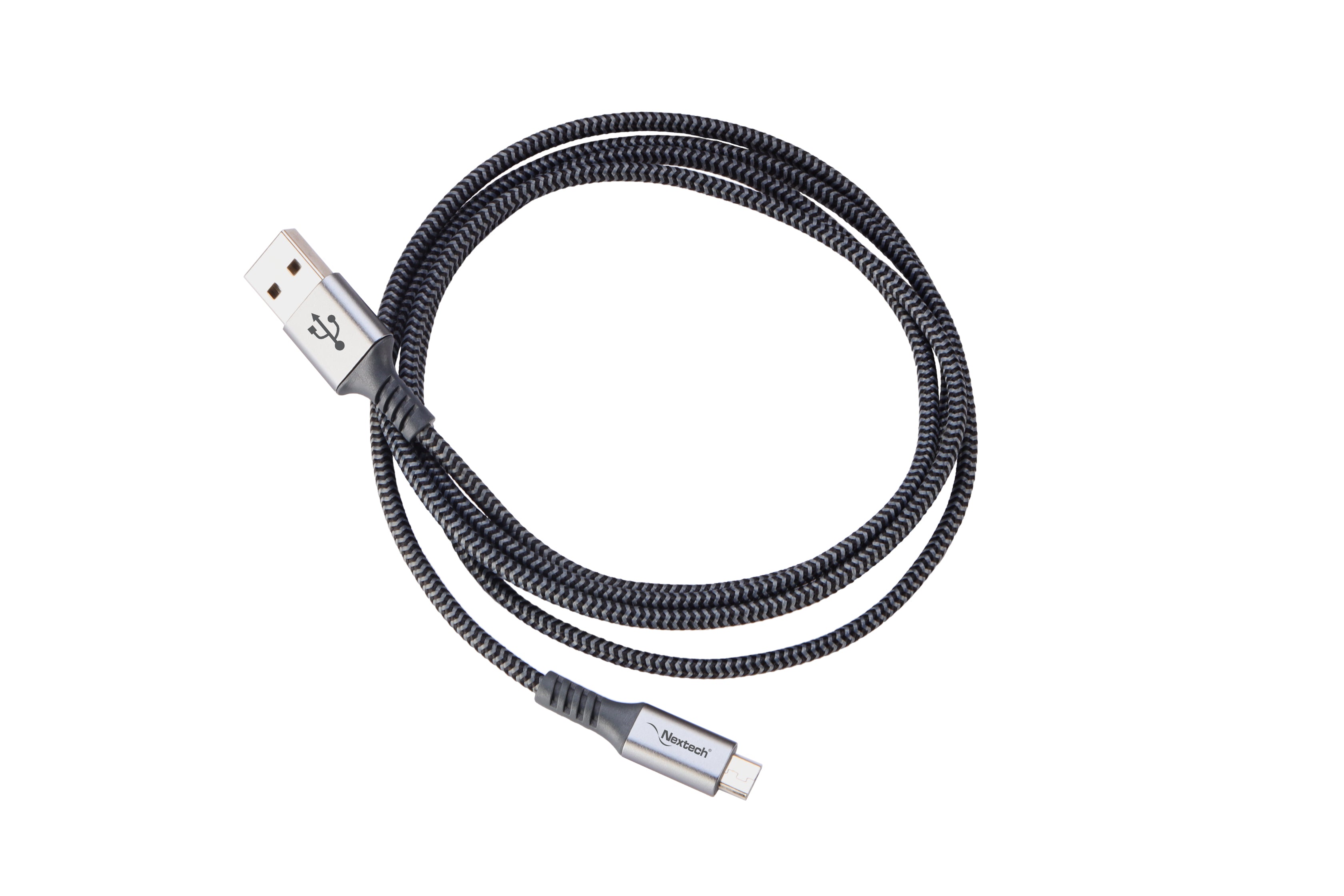 Nextech 3M Braided USB-A to Micro USB Cable | Durable & High-Speed Charging