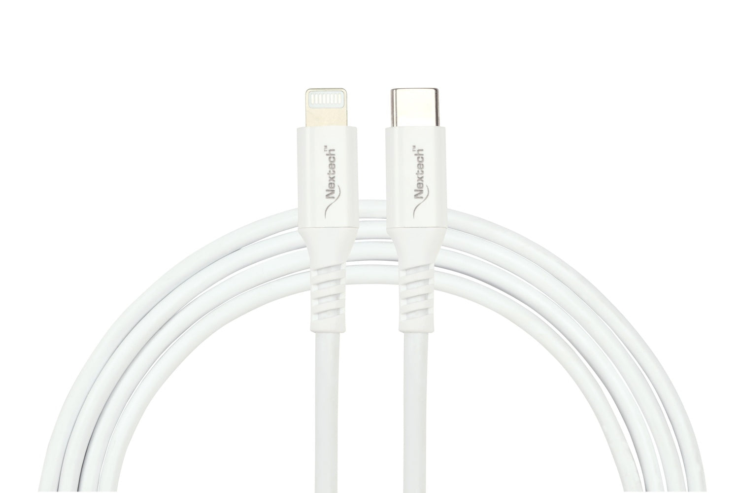 Nextech 20W USB-C to Lightning Cable | 1.2M Fast Sync & Charging for iPhone & iPad