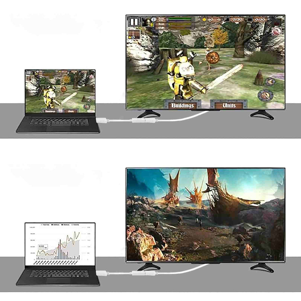 Nextech Display Port to HDMI (F) Adapter | 4K@60Hz | Compatible with Computer, Pc, Monitor, Projector, HDTV